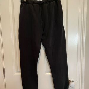 Essentials Black Sweatpants Size Medium